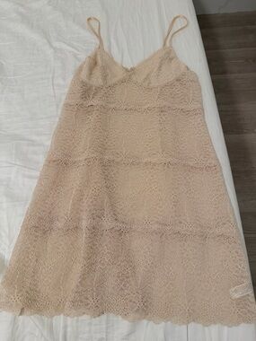 Montelle Sheer Cream/Beige Slip M